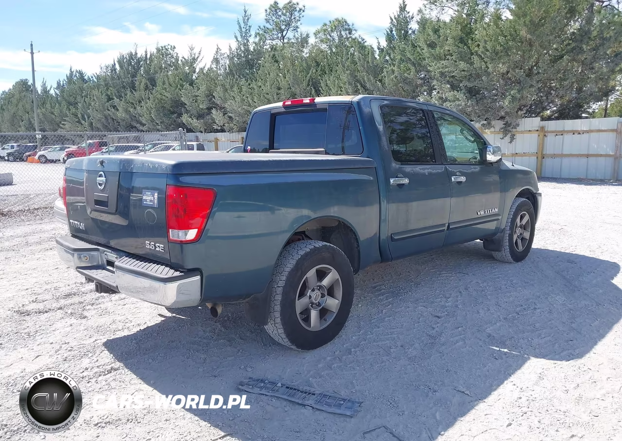2005 Nissan Titan Se VIN:1N6BA07B55N518691 - 4