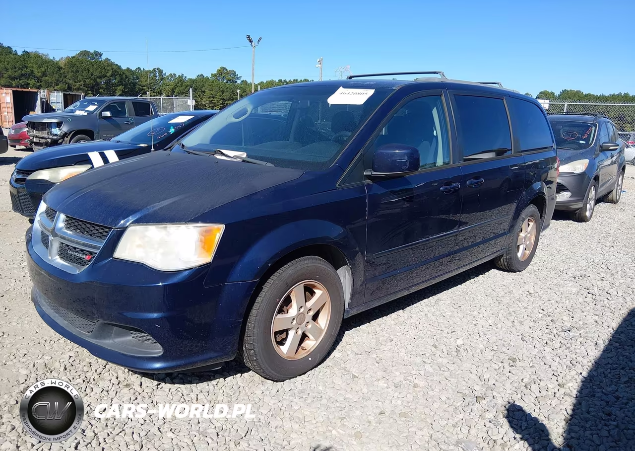 2013 Dodge Grand Caravan Sxt VIN:2C4RDGCG2DR611706 - 2