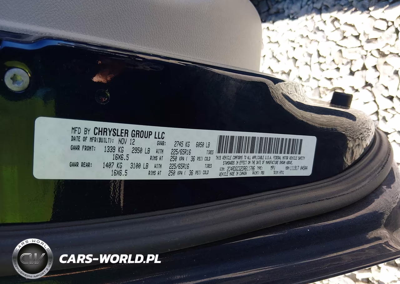 2013 Dodge Grand Caravan Sxt VIN:2C4RDGCG2DR611706 - 9