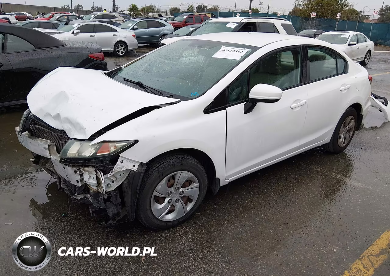 2015 Honda Civic Lx VIN:2HGFB2F50FH500250 - 2