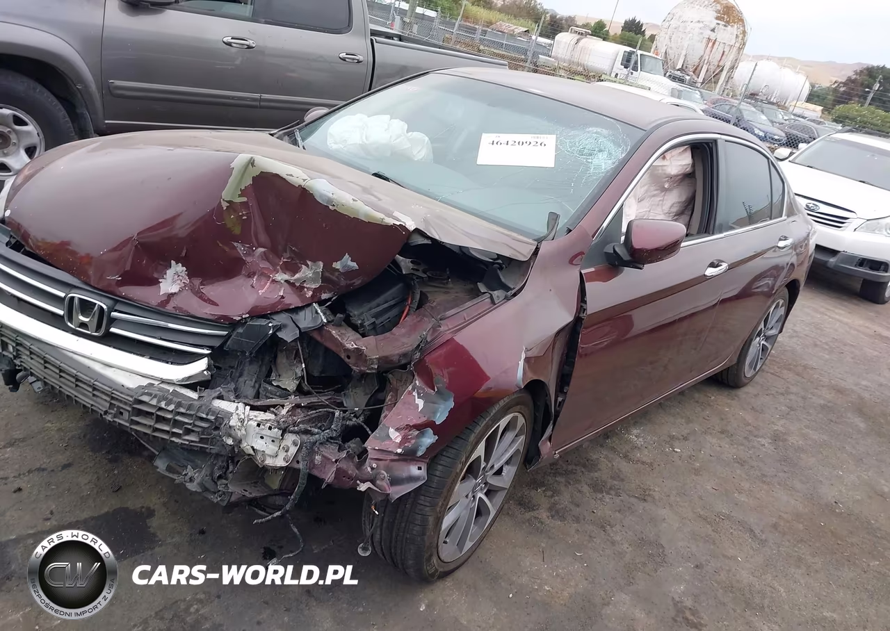 2014 Honda Accord Sport VIN:1HGCR2F53EA080169 - 2