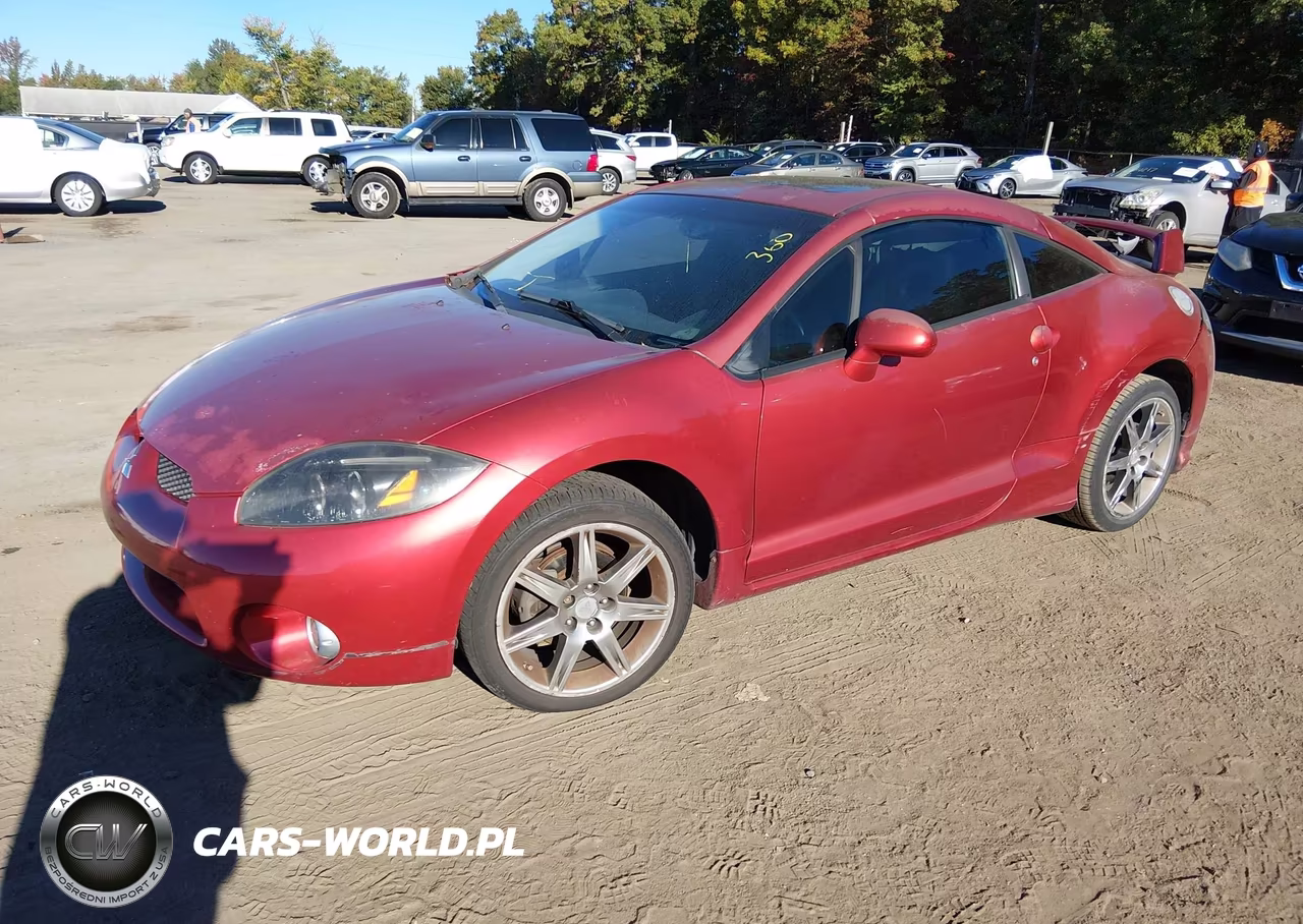 2008 Mitsubishi Eclipse Gt VIN:4A3AK34T08E002606 - 2