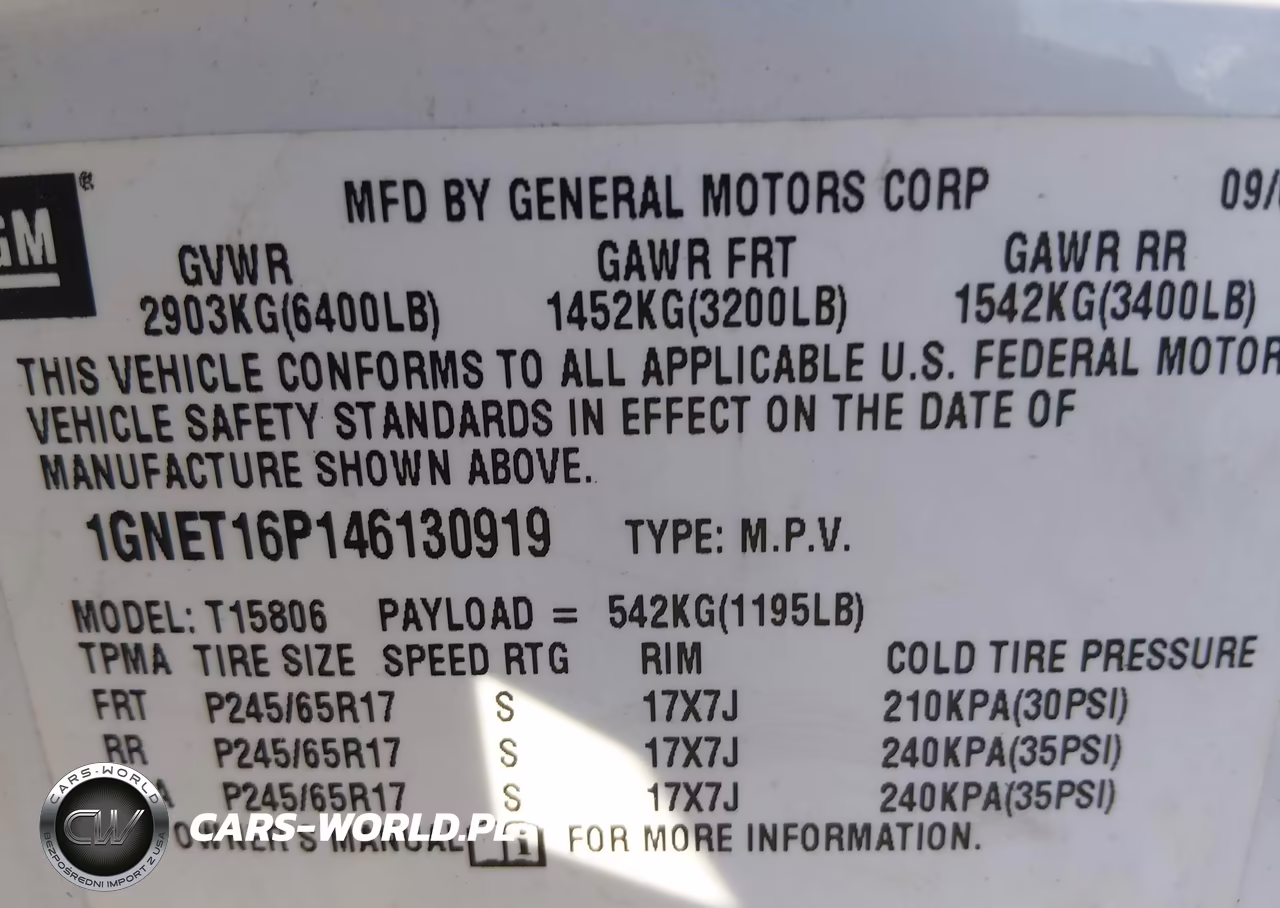 2004 Chevrolet Trailblazer Ext Ls VIN:1GNET16P146130919 - 9