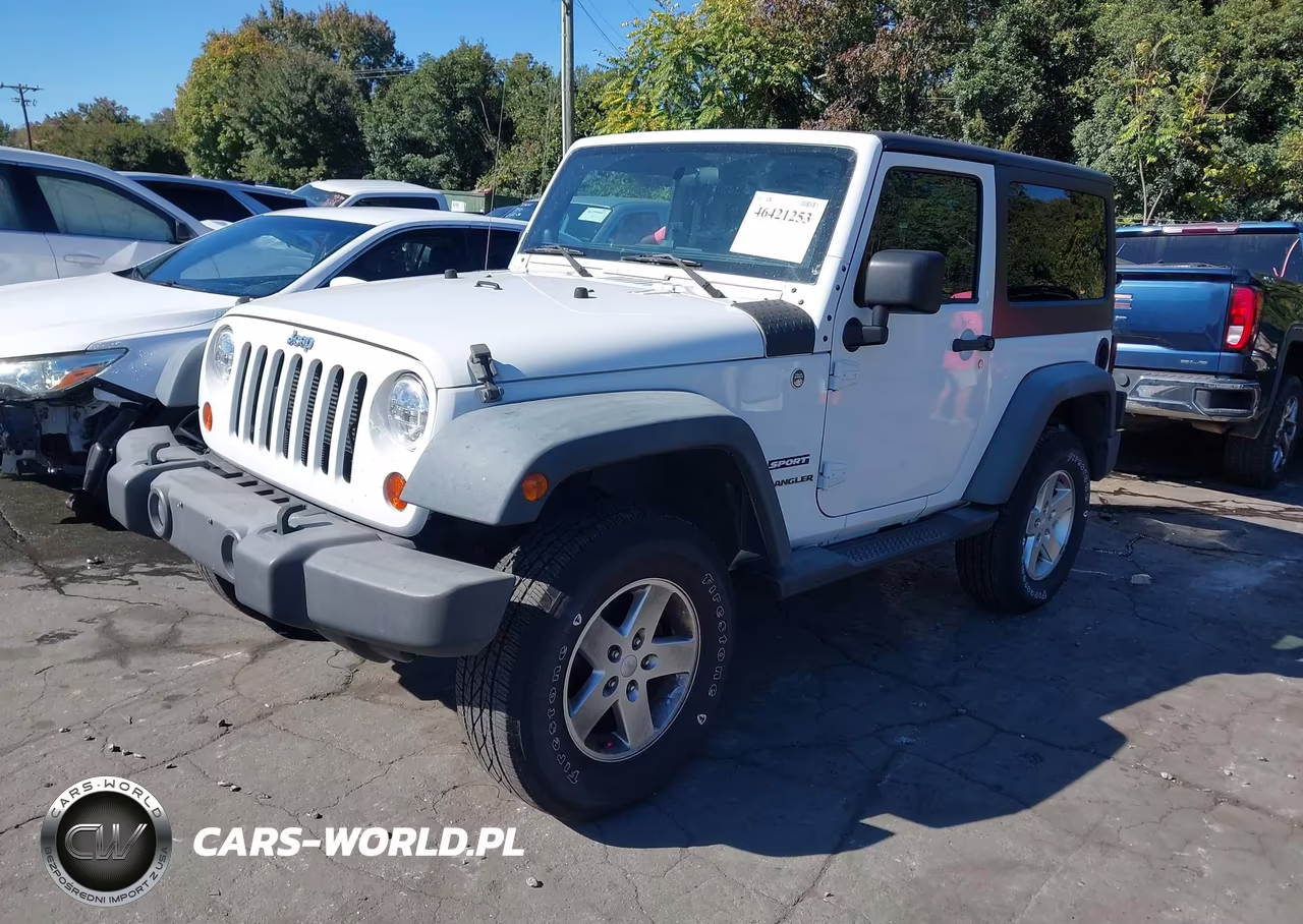 2012 Jeep Wrangler Sport VIN:1C4GJWAG1CL217893 - 2