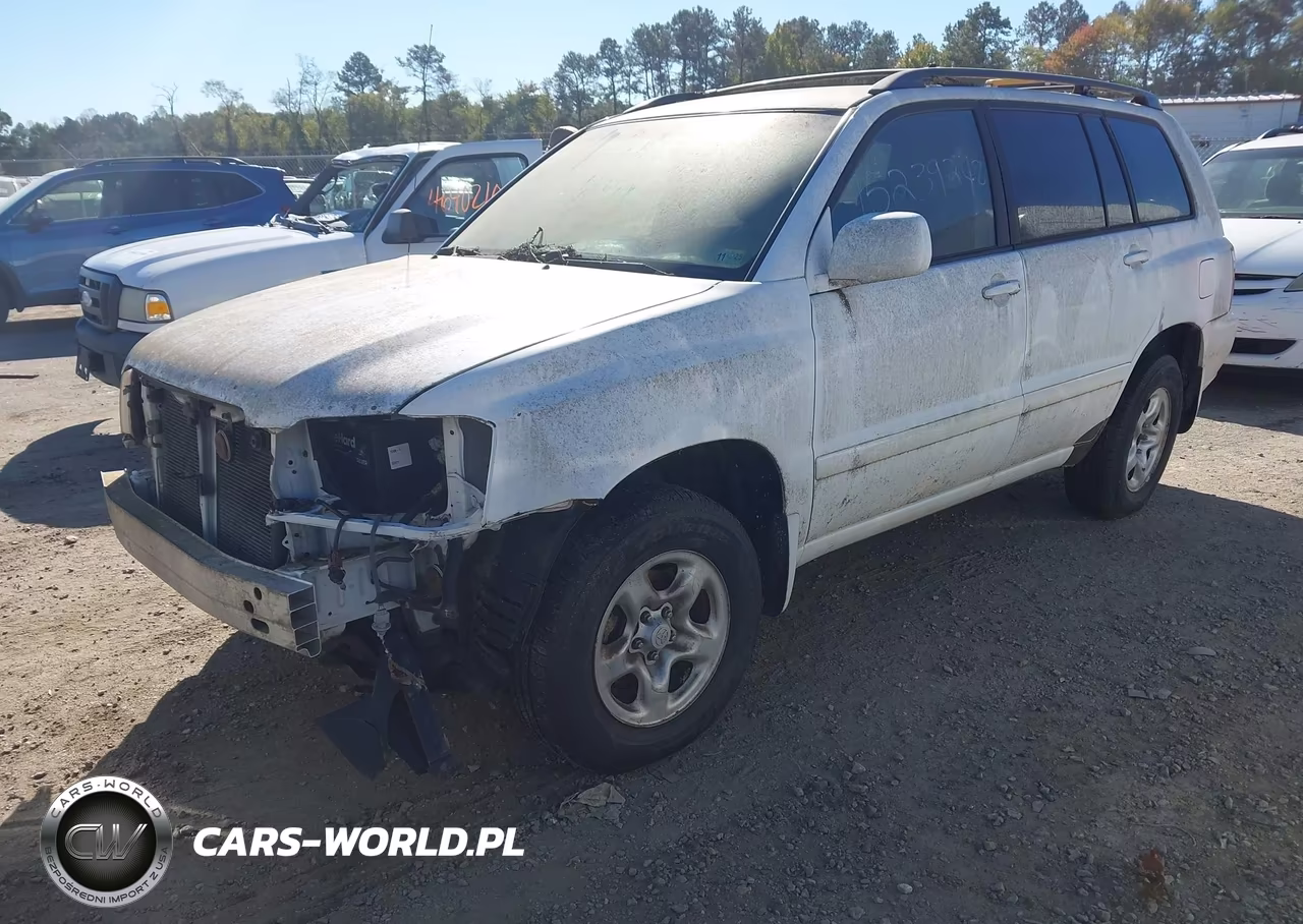 2001 Toyota Highlander VIN:JTEHF21A910031460 - 2
