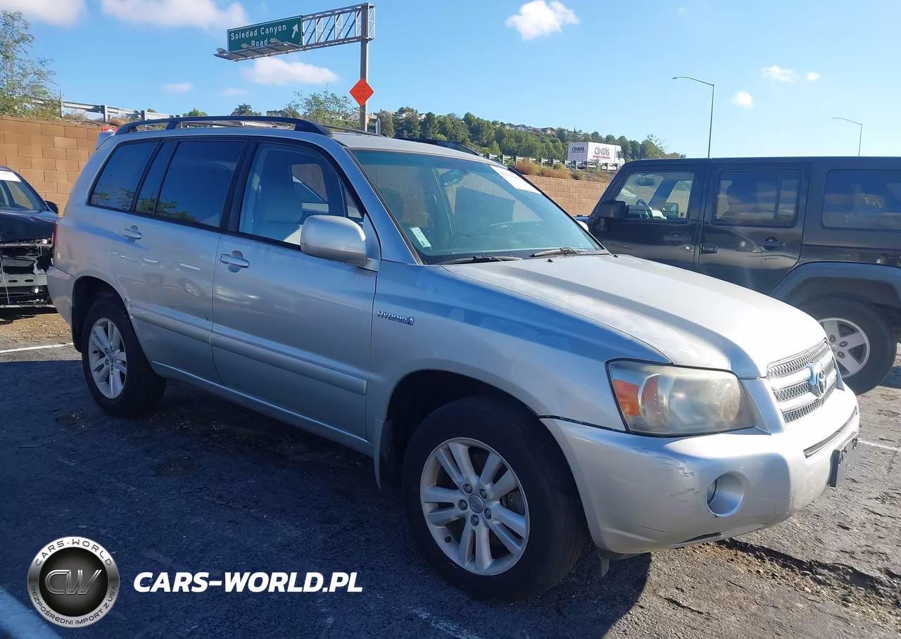 2007 Toyota Highlander Hybrid V6 VIN:JTEGW21A470020869 - 1