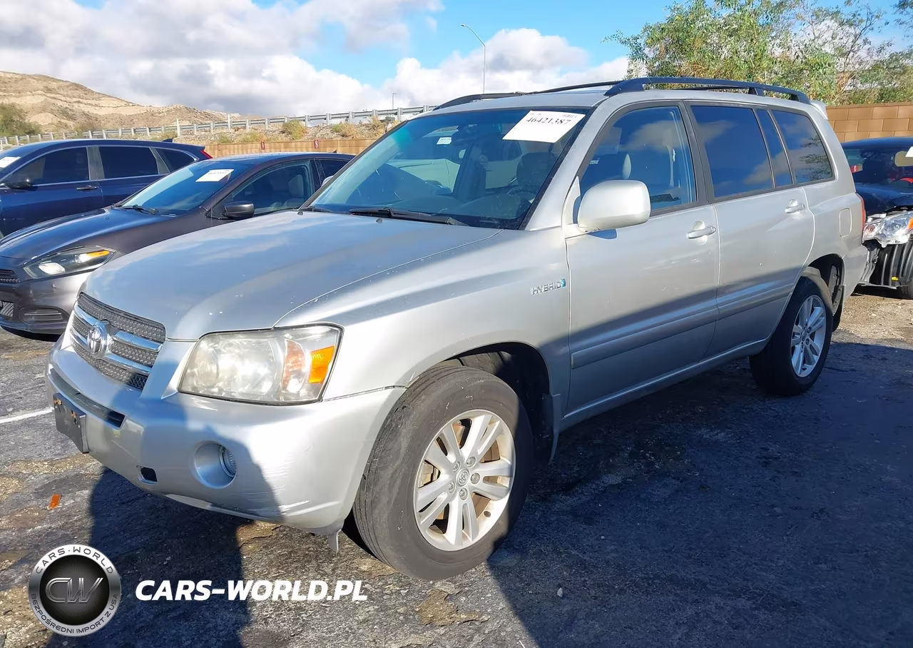 2007 Toyota Highlander Hybrid V6 VIN:JTEGW21A470020869 - 2