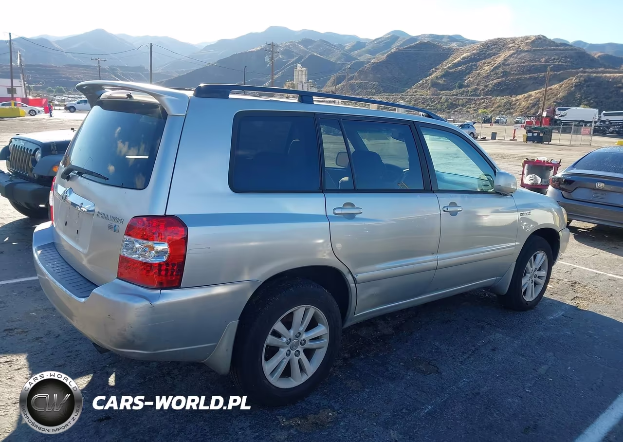 2007 Toyota Highlander Hybrid V6 VIN:JTEGW21A470020869 - 4