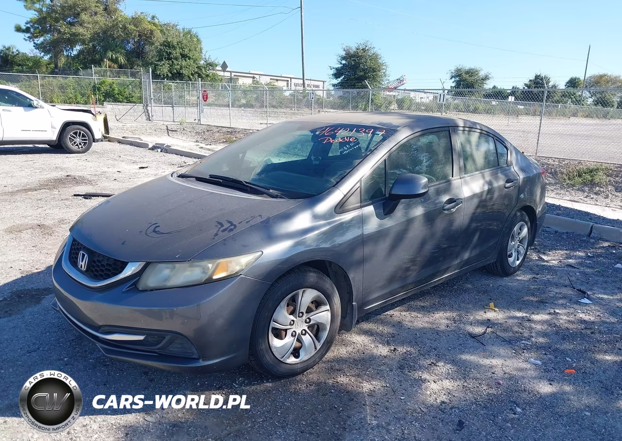 2013 Honda Civic Lx VIN:2HGFB2F56DH573863 - 2