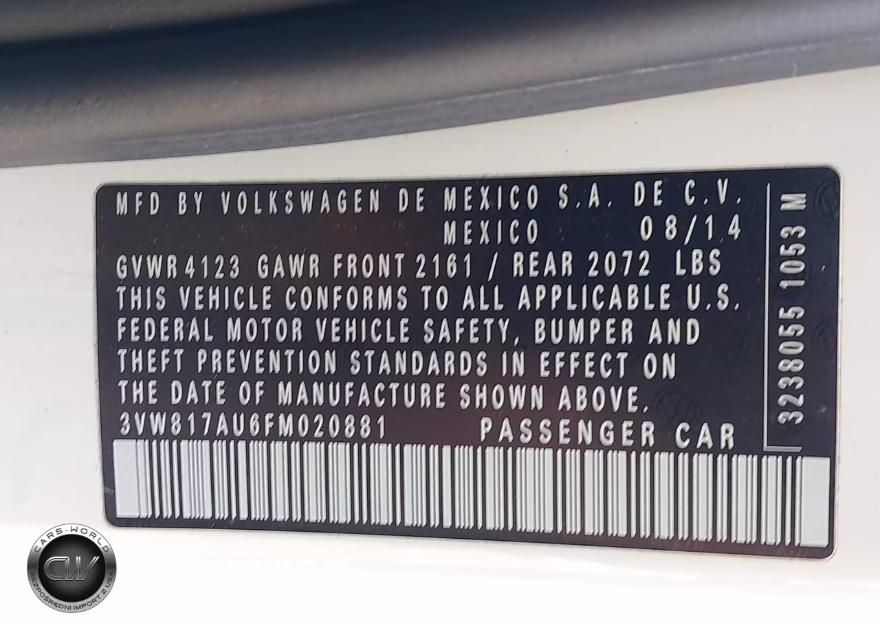 2015 Volkswagen Golf Launch Edition 2-Door VIN:3VW817AU6FM020881 - 9