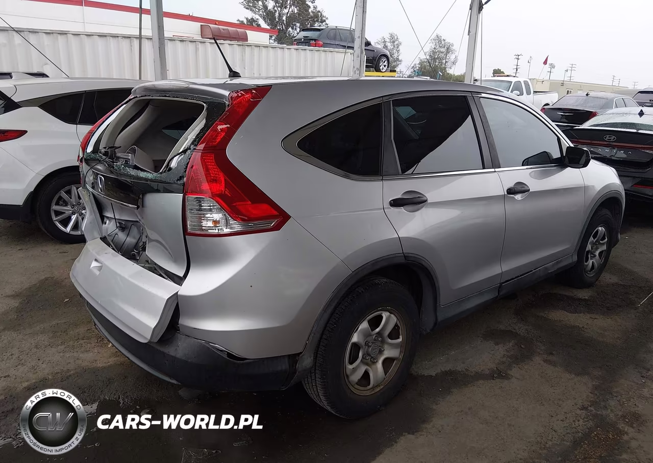 2014 Honda Cr-V Lx VIN:5J6RM3H33EL022053 - 4