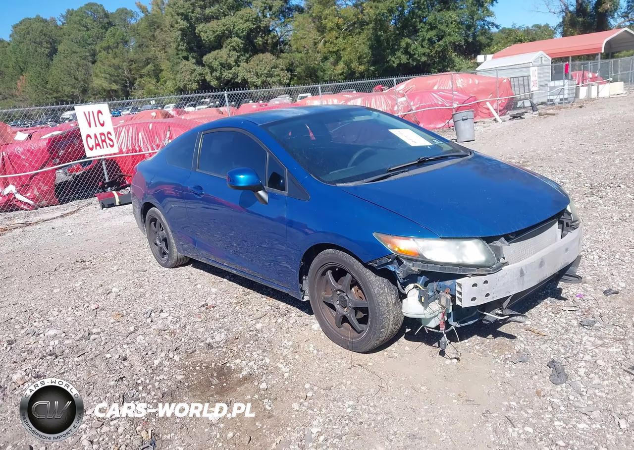 2012 Honda Civic Lx VIN:2HGFG3B57CH527857 - 1