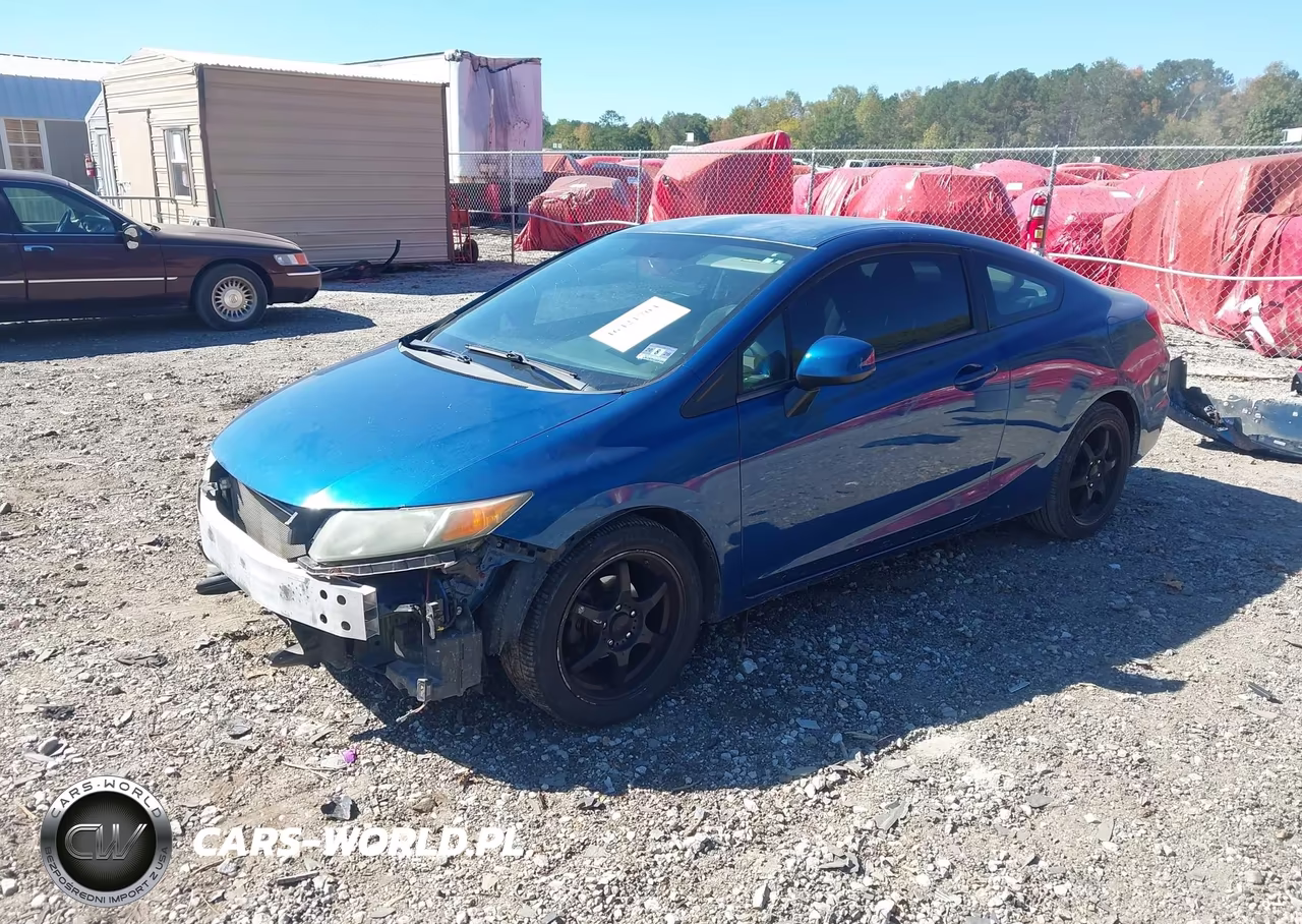 2012 Honda Civic Lx VIN:2HGFG3B57CH527857 - 2