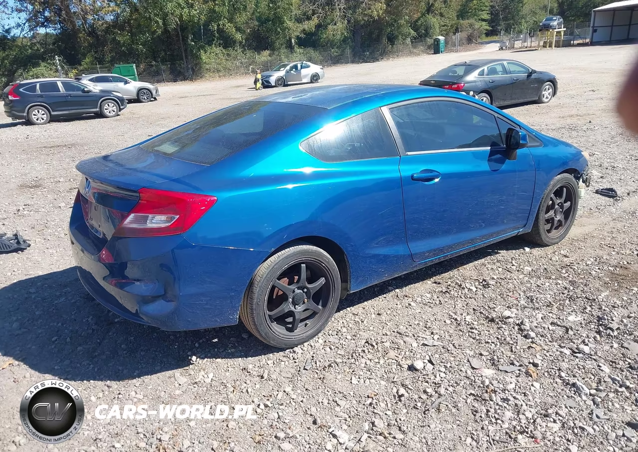 2012 Honda Civic Lx VIN:2HGFG3B57CH527857 - 4