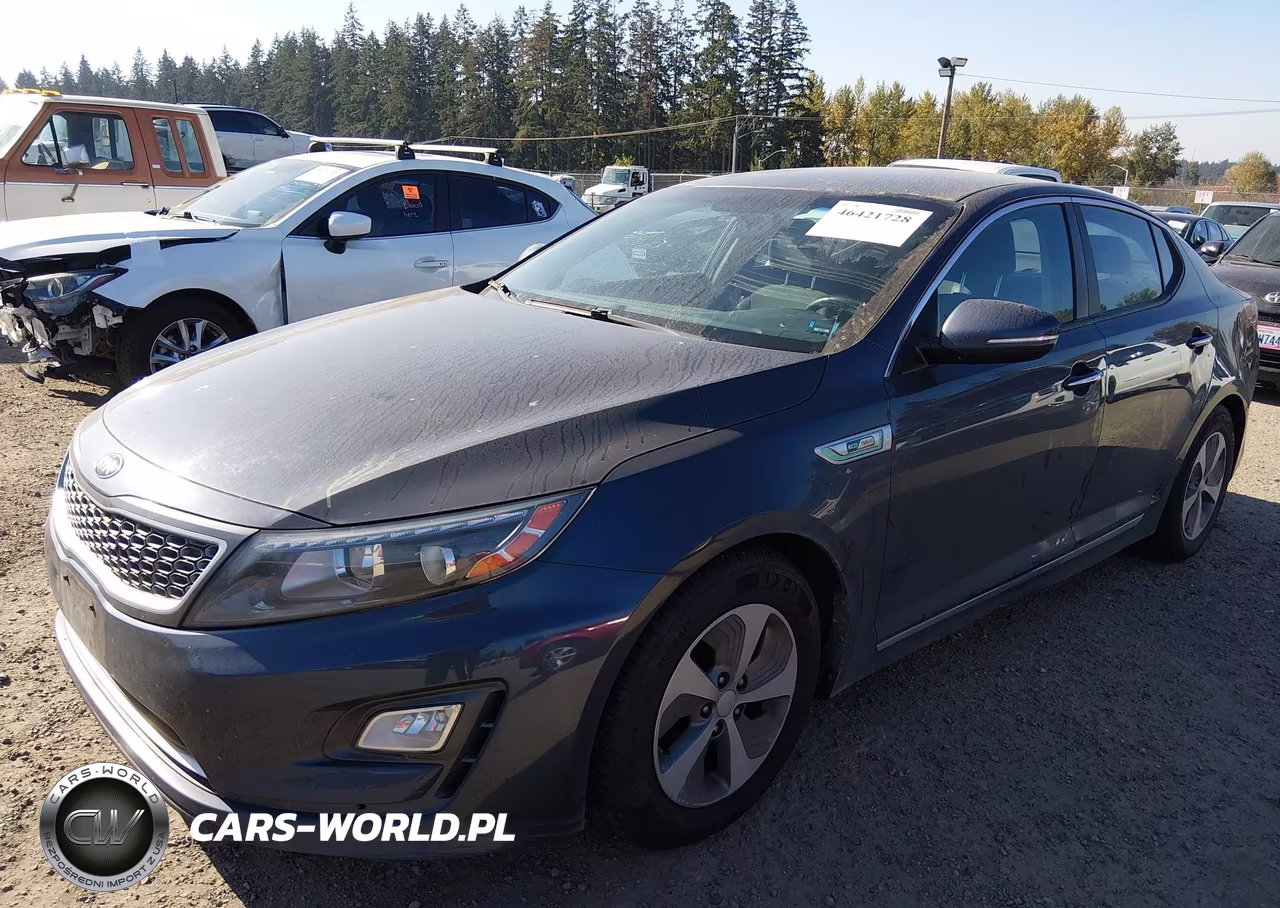 2015 Kia Optima Hybrid VIN:KNAGM4AD1F5081109 - 2