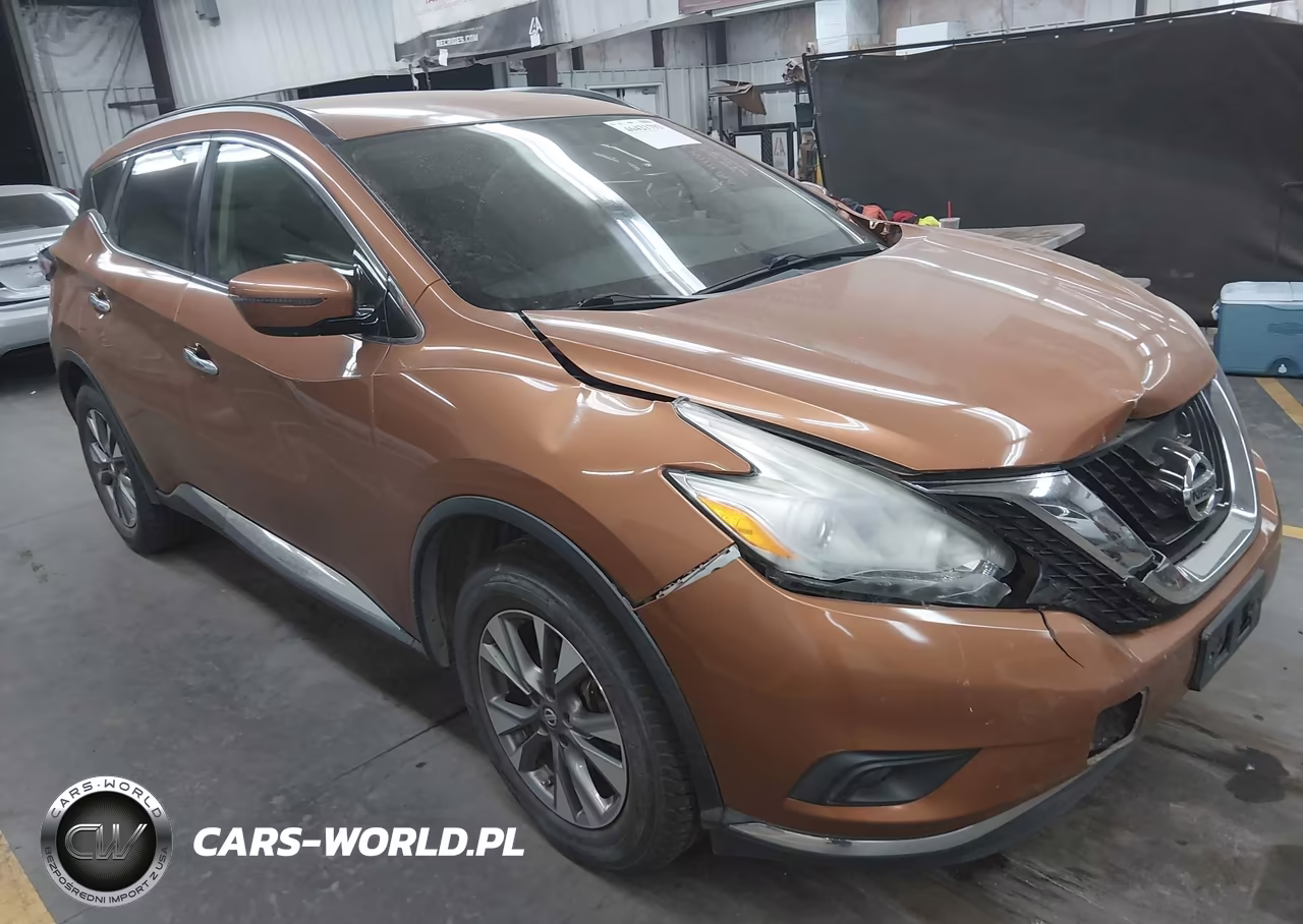 2017 Nissan Murano Sv VIN:5N1AZ2MH2HN124190 - 1