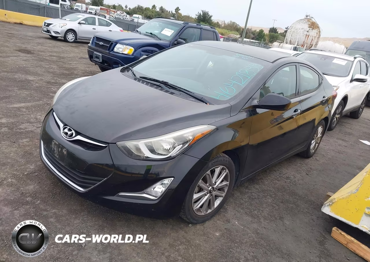 2016 Hyundai Elantra Se VIN:5NPDH4AE1GH698112 - 2