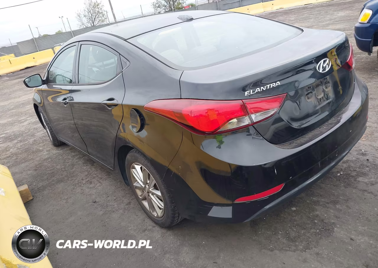 2016 Hyundai Elantra Se VIN:5NPDH4AE1GH698112 - 3