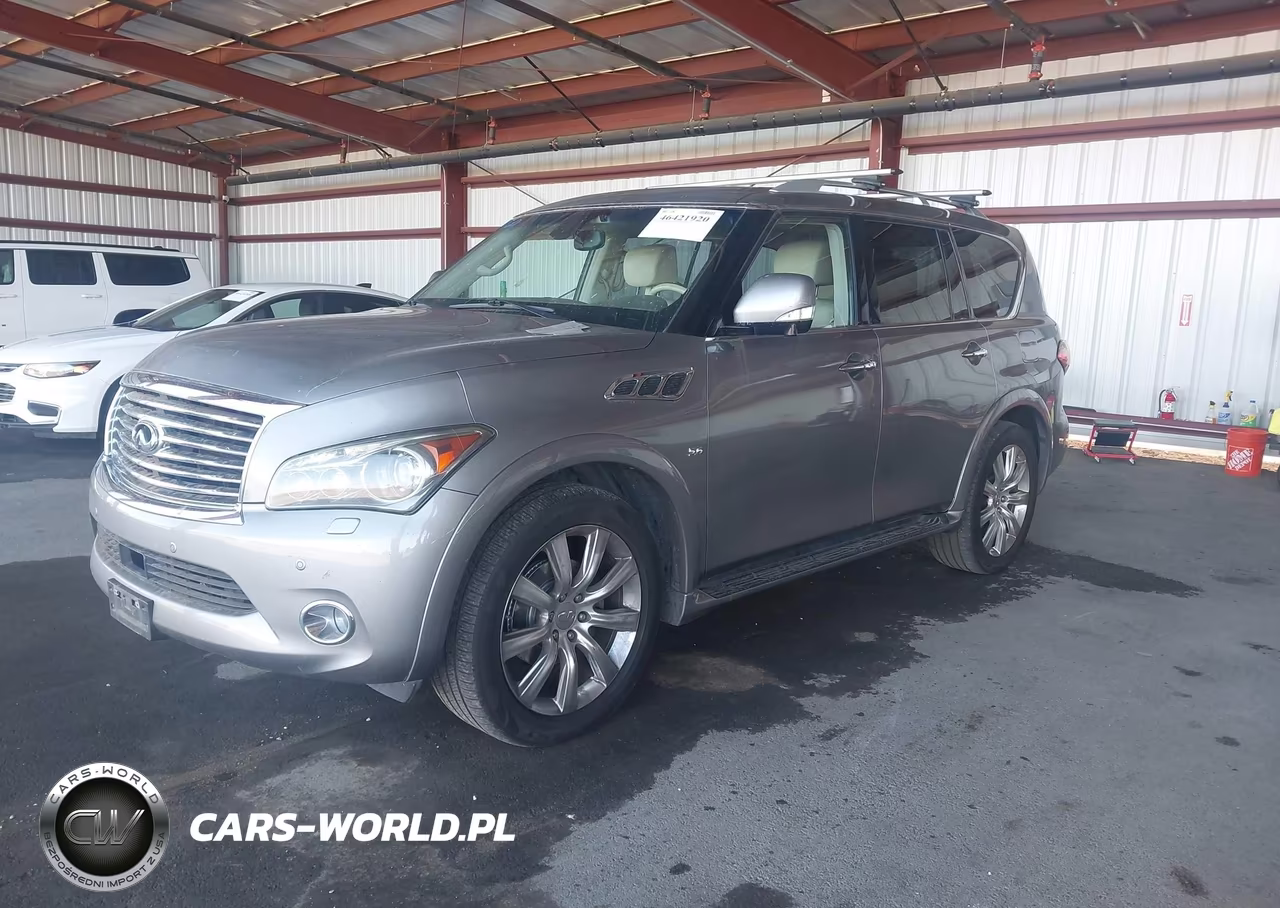 2014 Infiniti Qx80 VIN:JN8AZ2NC4E9351543 - 2