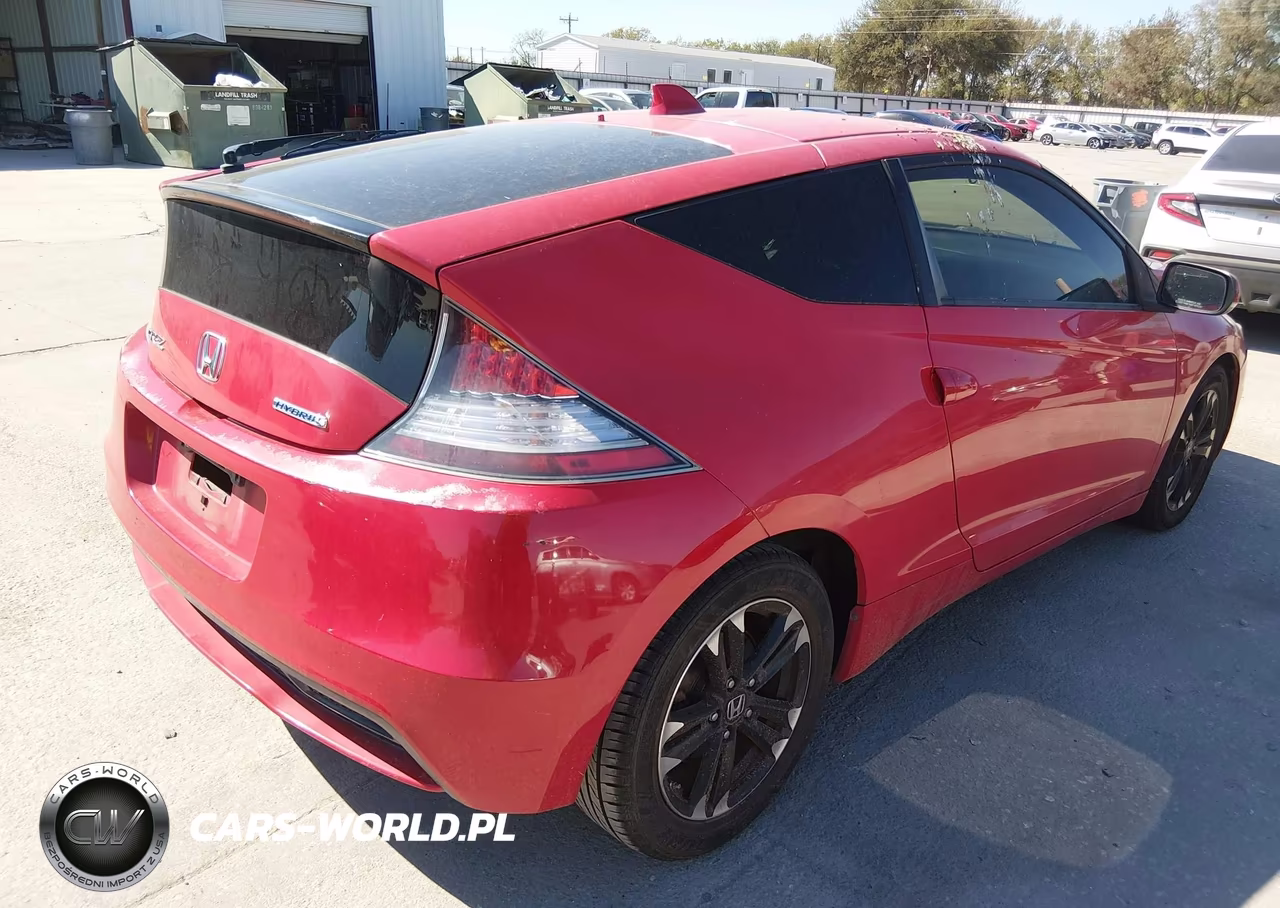 2015 Honda Cr-Z Ex VIN:JHMZF1D66FS001241 - 4