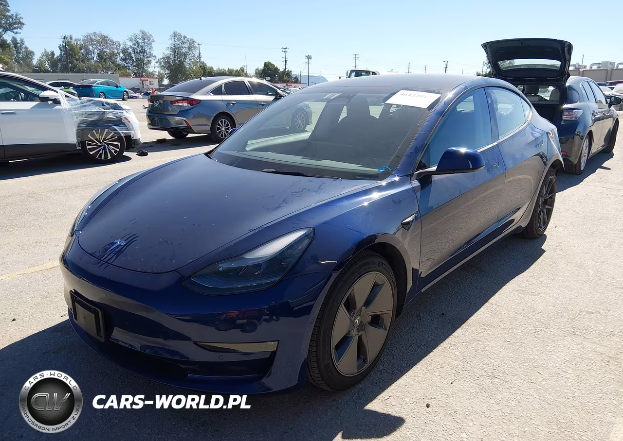 2022 Tesla Model 3 Long Range Dual Motor All-Wheel Drive VIN:5YJ3E1EB2NF257068 - 2