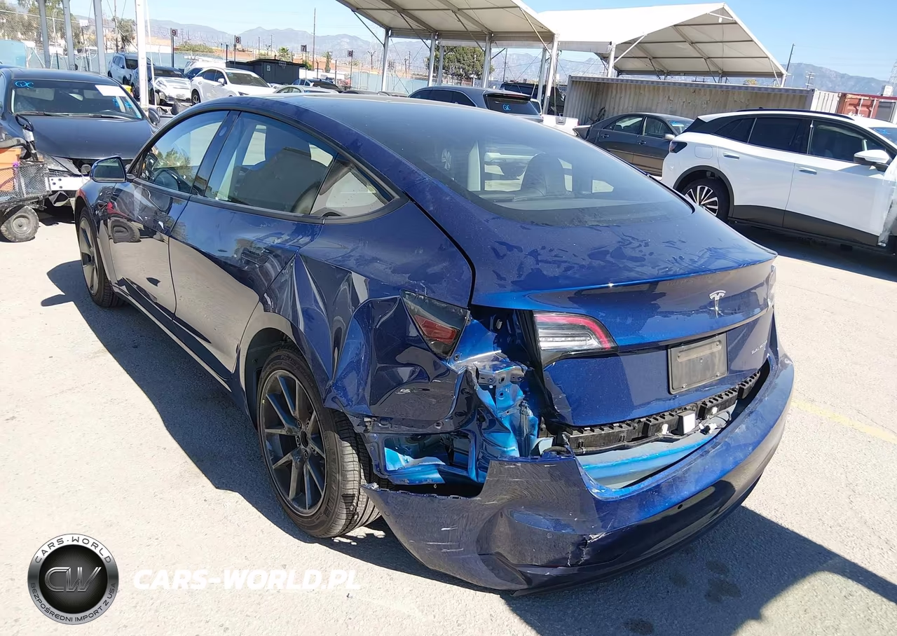 2022 Tesla Model 3 Long Range Dual Motor All-Wheel Drive VIN:5YJ3E1EB2NF257068 - 3
