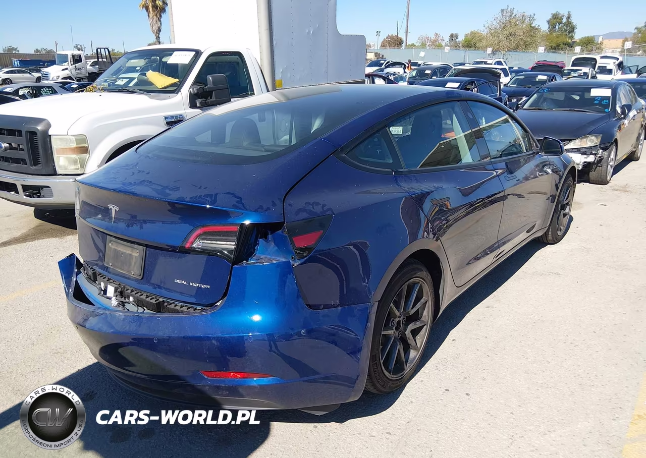 2022 Tesla Model 3 Long Range Dual Motor All-Wheel Drive VIN:5YJ3E1EB2NF257068 - 4
