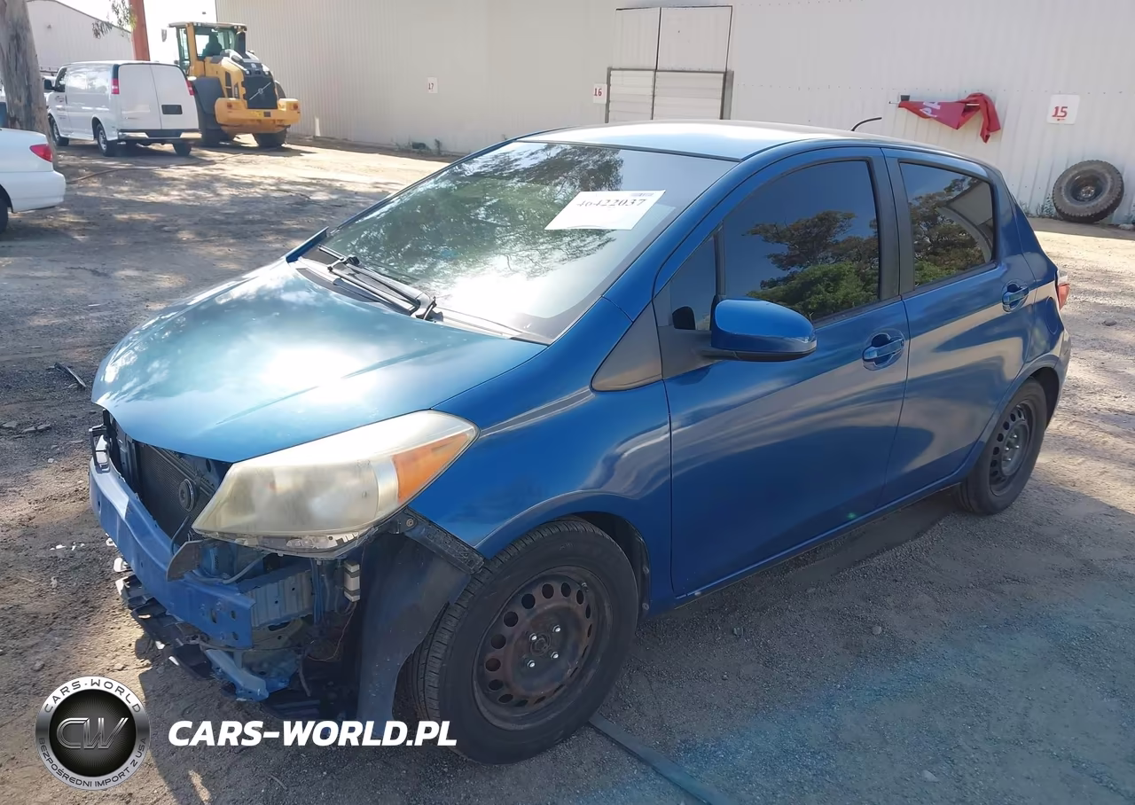 2012 Toyota Yaris Le VIN:JTDKTUD31CD513542 - 2