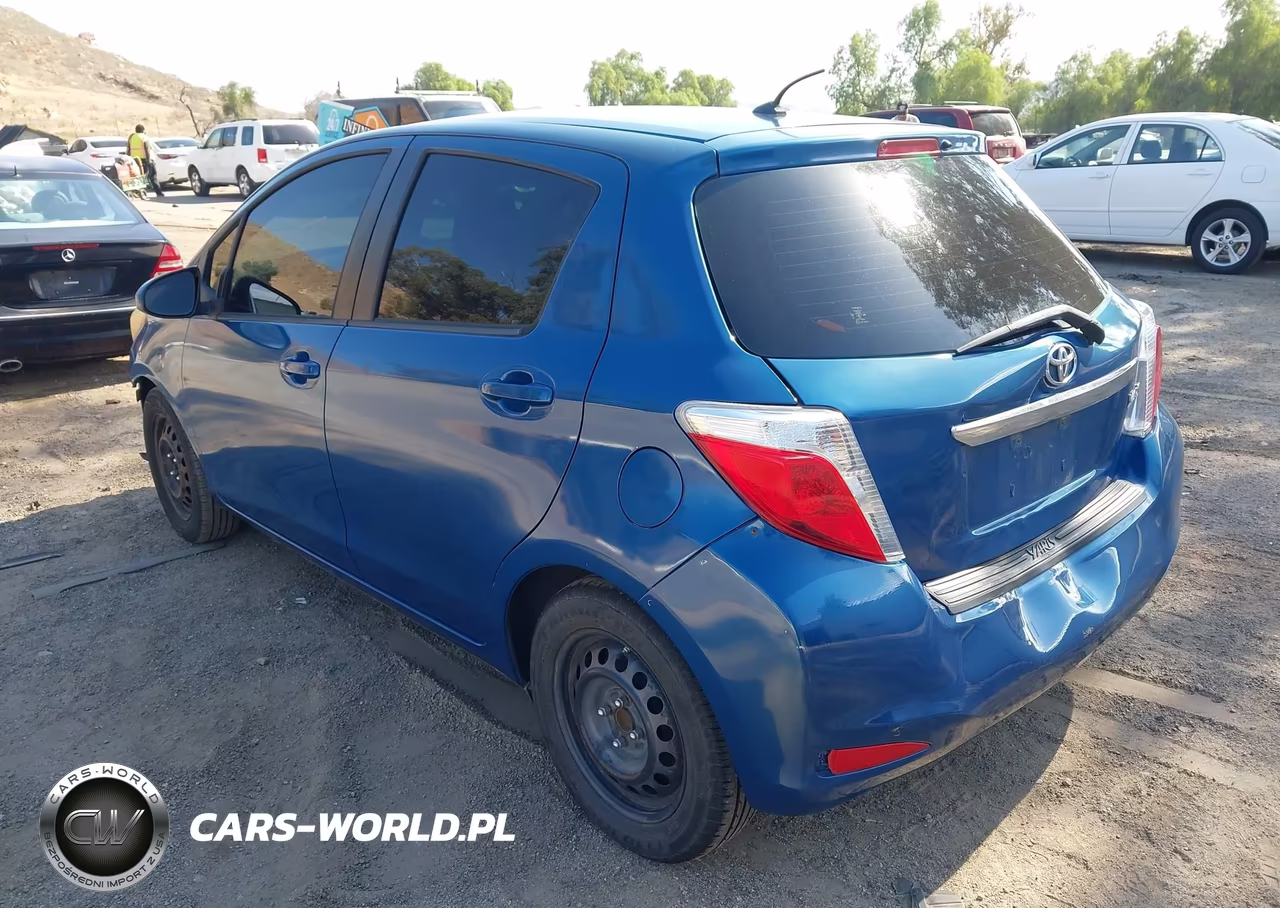 2012 Toyota Yaris Le VIN:JTDKTUD31CD513542 - 3