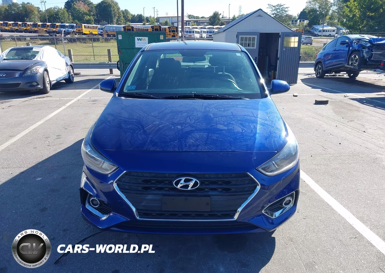 2022 Hyundai Accent Sel VIN:3KPC24A68NE154438 - 12