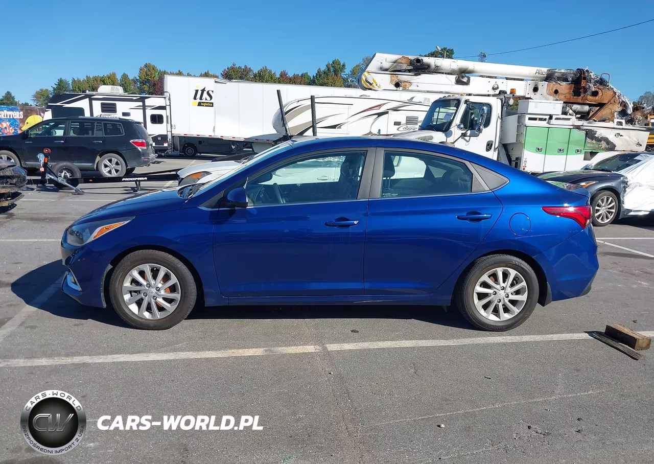 2022 Hyundai Accent Sel VIN:3KPC24A68NE154438 - 14