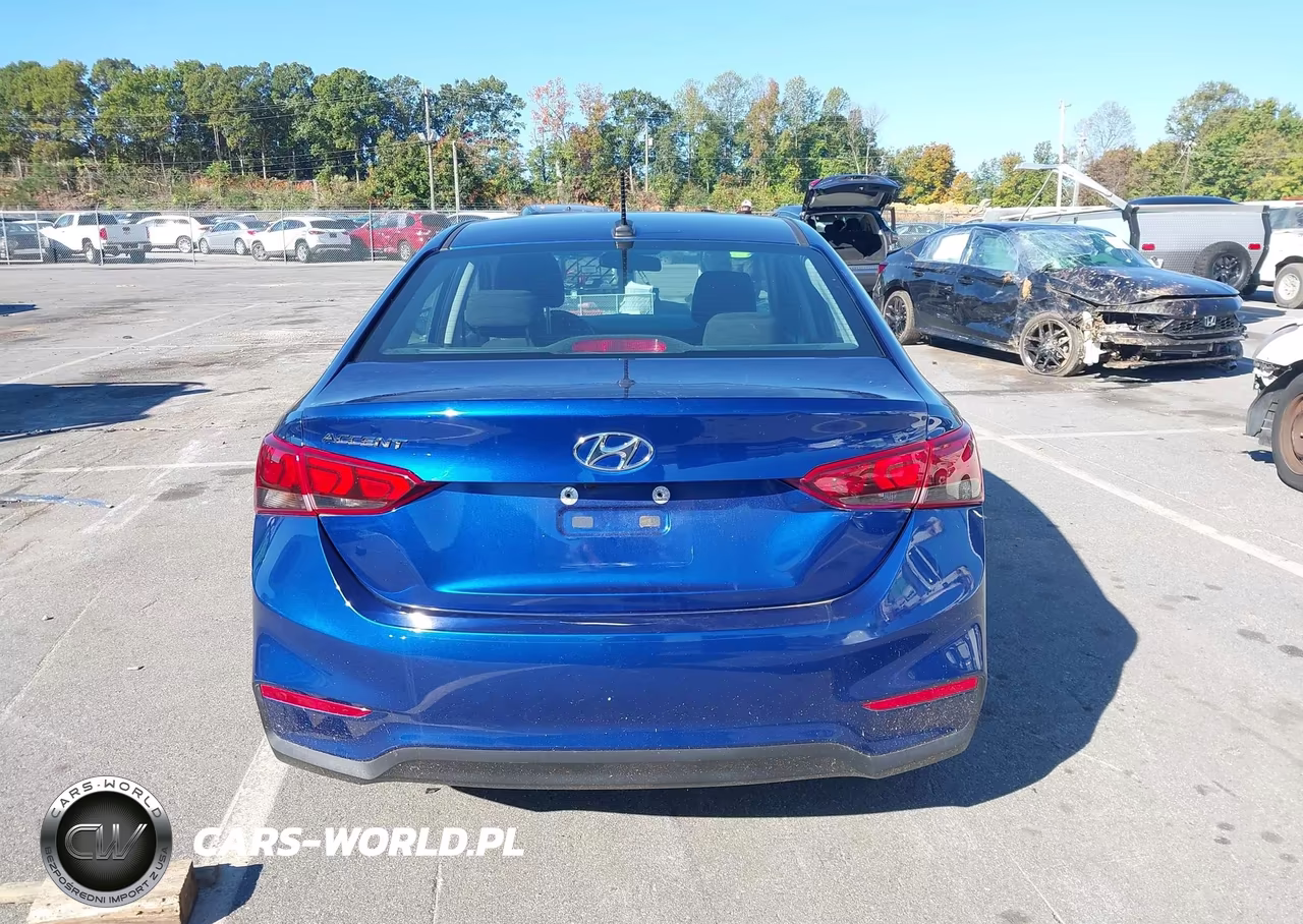 2022 Hyundai Accent Sel VIN:3KPC24A68NE154438 - 16