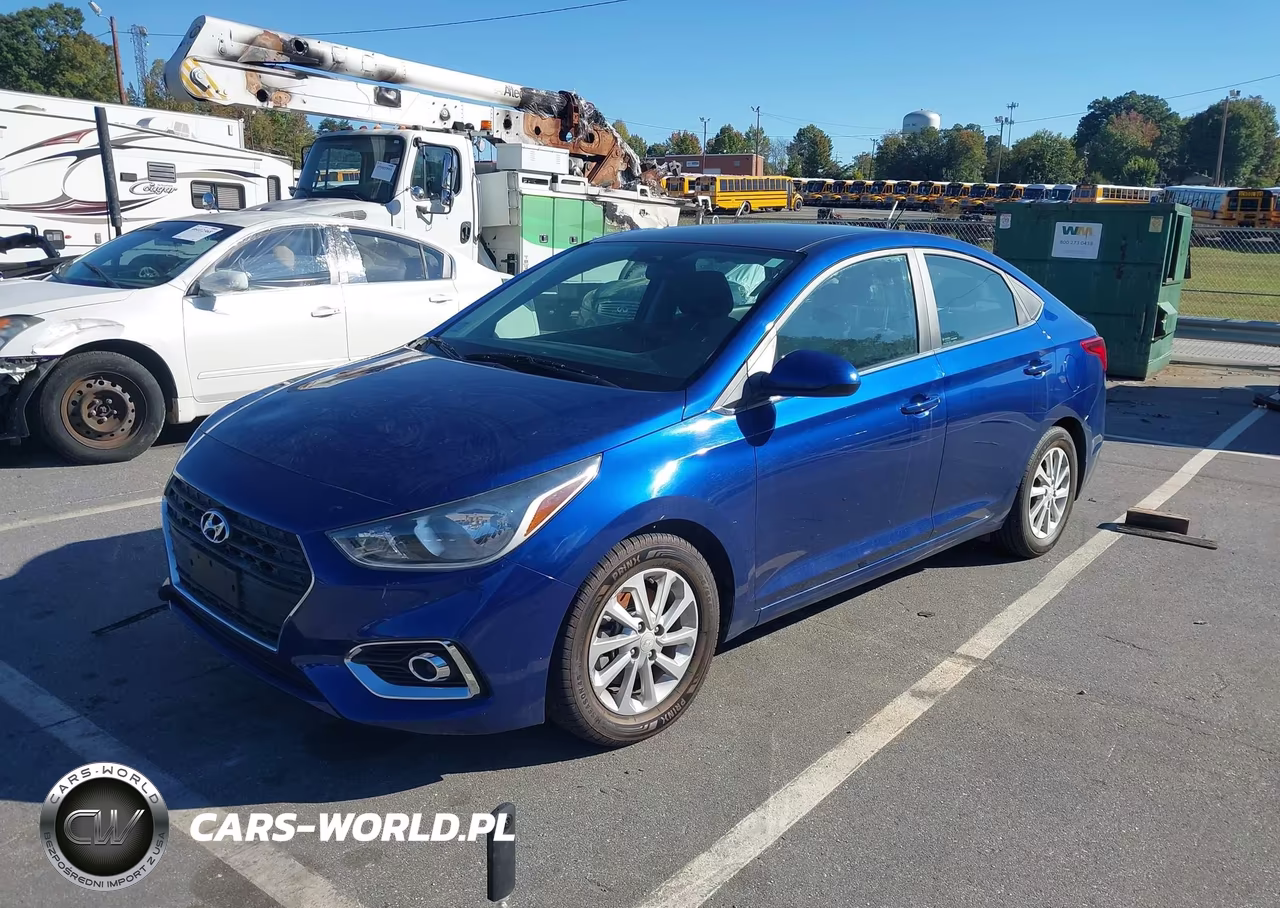 2022 Hyundai Accent Sel VIN:3KPC24A68NE154438 - 2