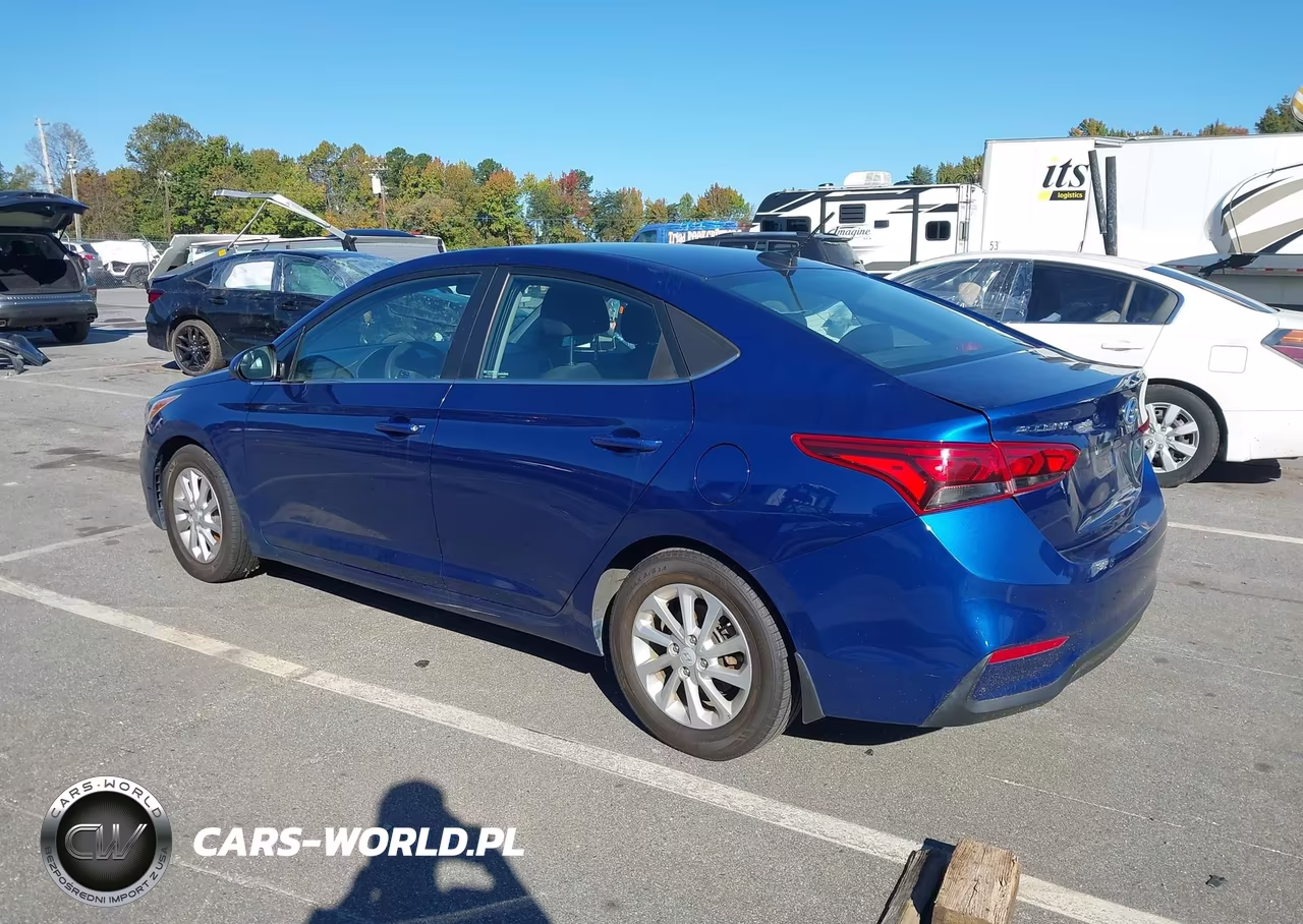 2022 Hyundai Accent Sel VIN:3KPC24A68NE154438 - 3