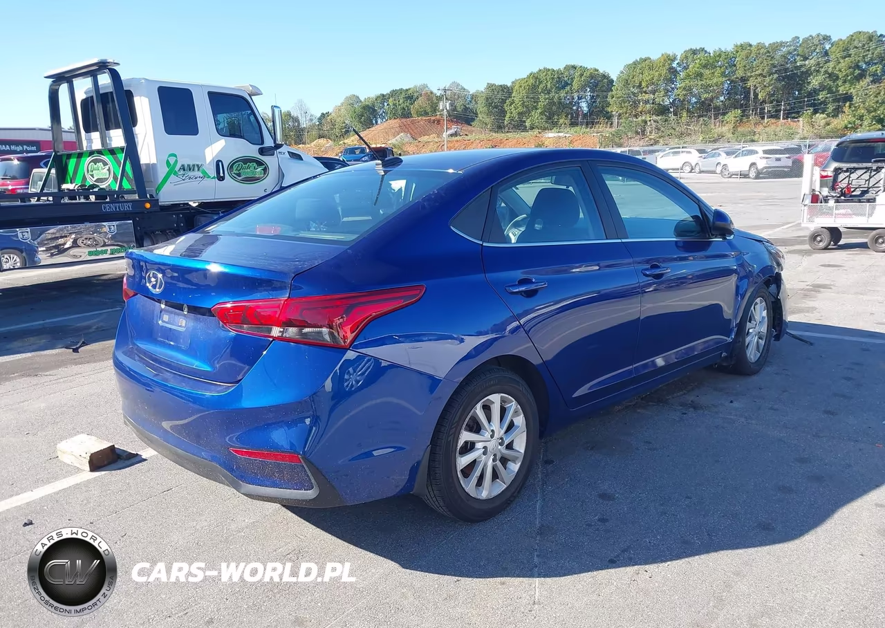 2022 Hyundai Accent Sel VIN:3KPC24A68NE154438 - 4