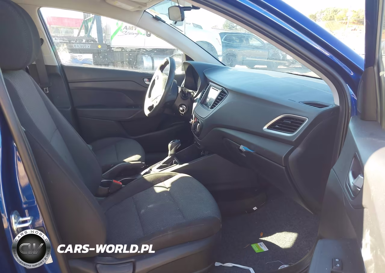 2022 Hyundai Accent Sel VIN:3KPC24A68NE154438 - 5