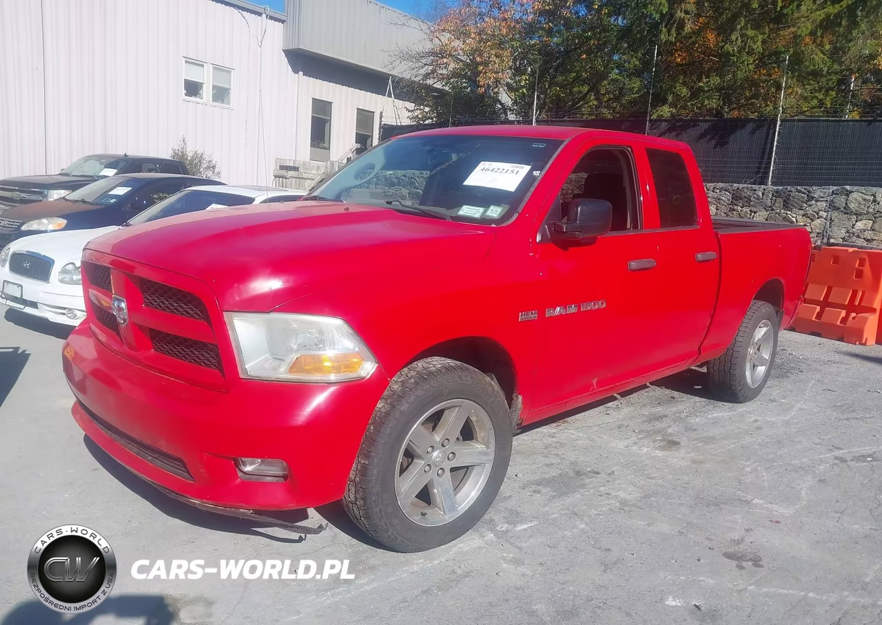 2012 Ram 1500 St VIN:1C6RD7FT1CS244620 - 2