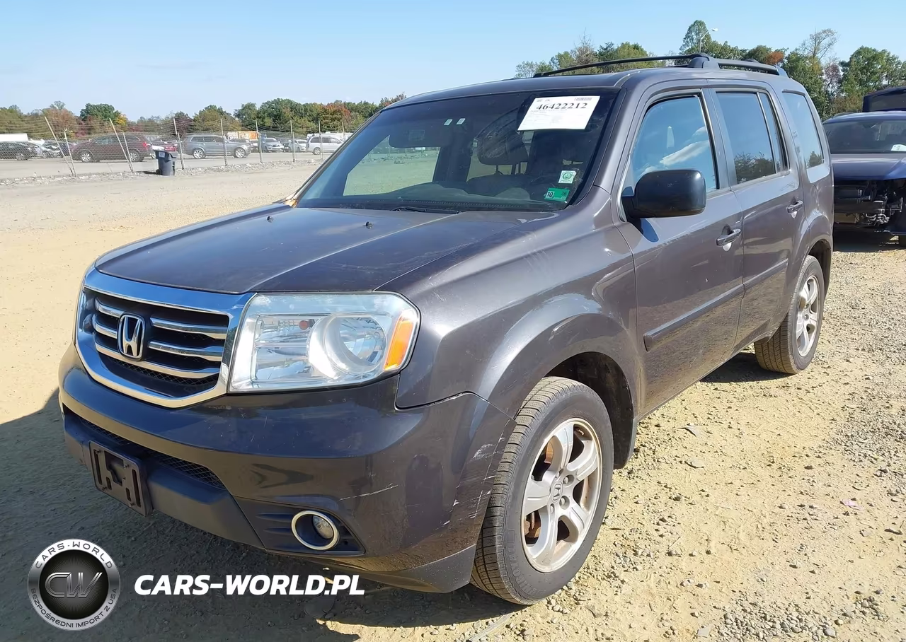 2014 Honda Pilot Ex-L VIN:5FNYF4H52EB009560 - 2