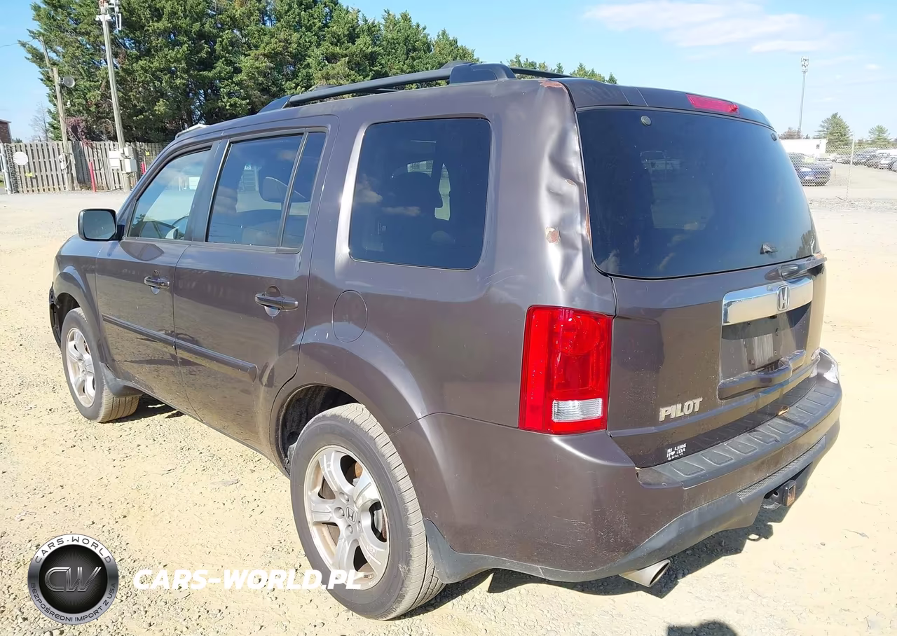 2014 Honda Pilot Ex-L VIN:5FNYF4H52EB009560 - 3