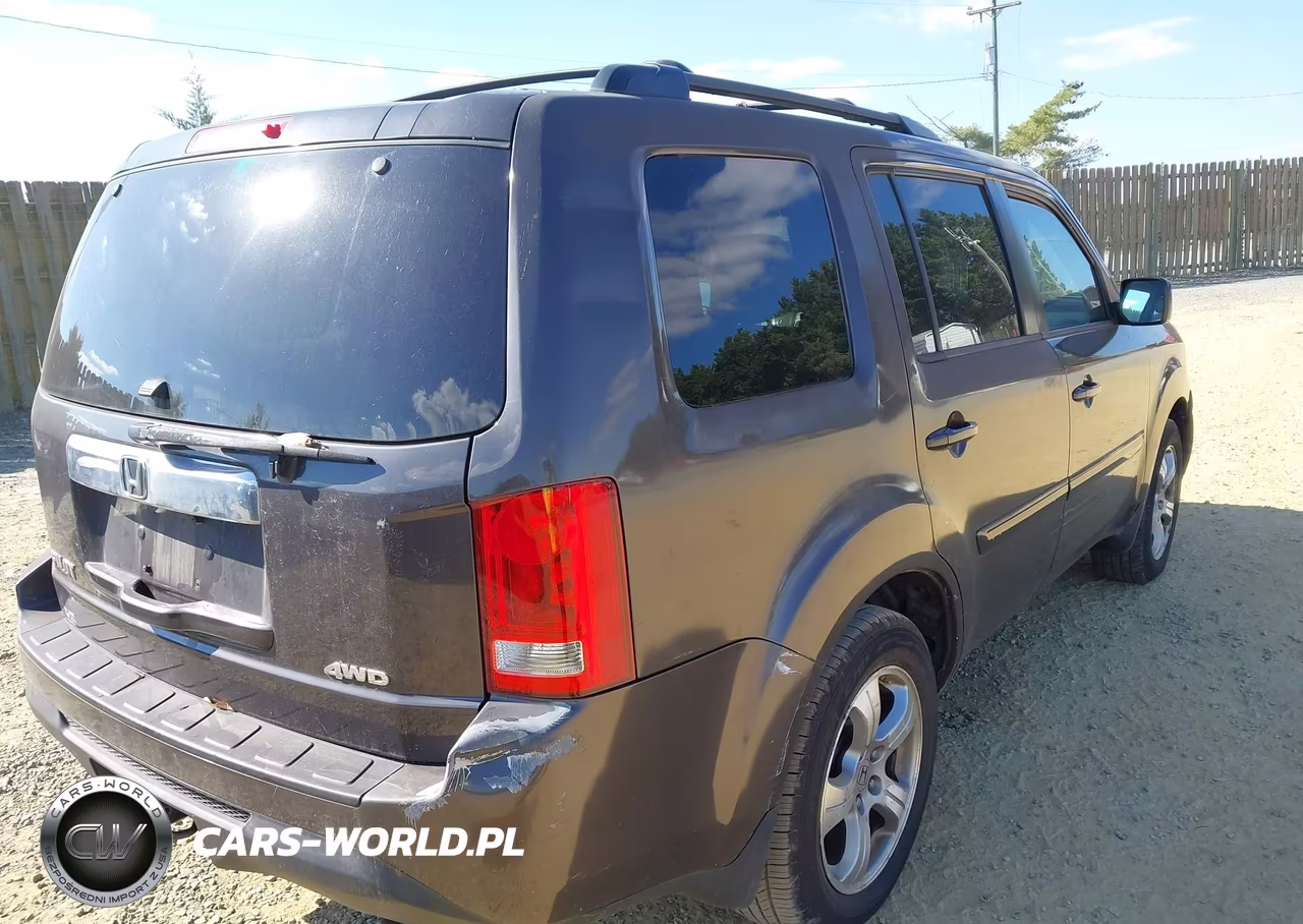 2014 Honda Pilot Ex-L VIN:5FNYF4H52EB009560 - 4