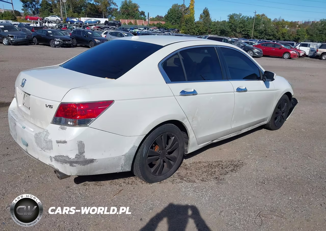 2008 Honda Accord 3.5 Ex-L VIN:1HGCP36848A047837 - 4