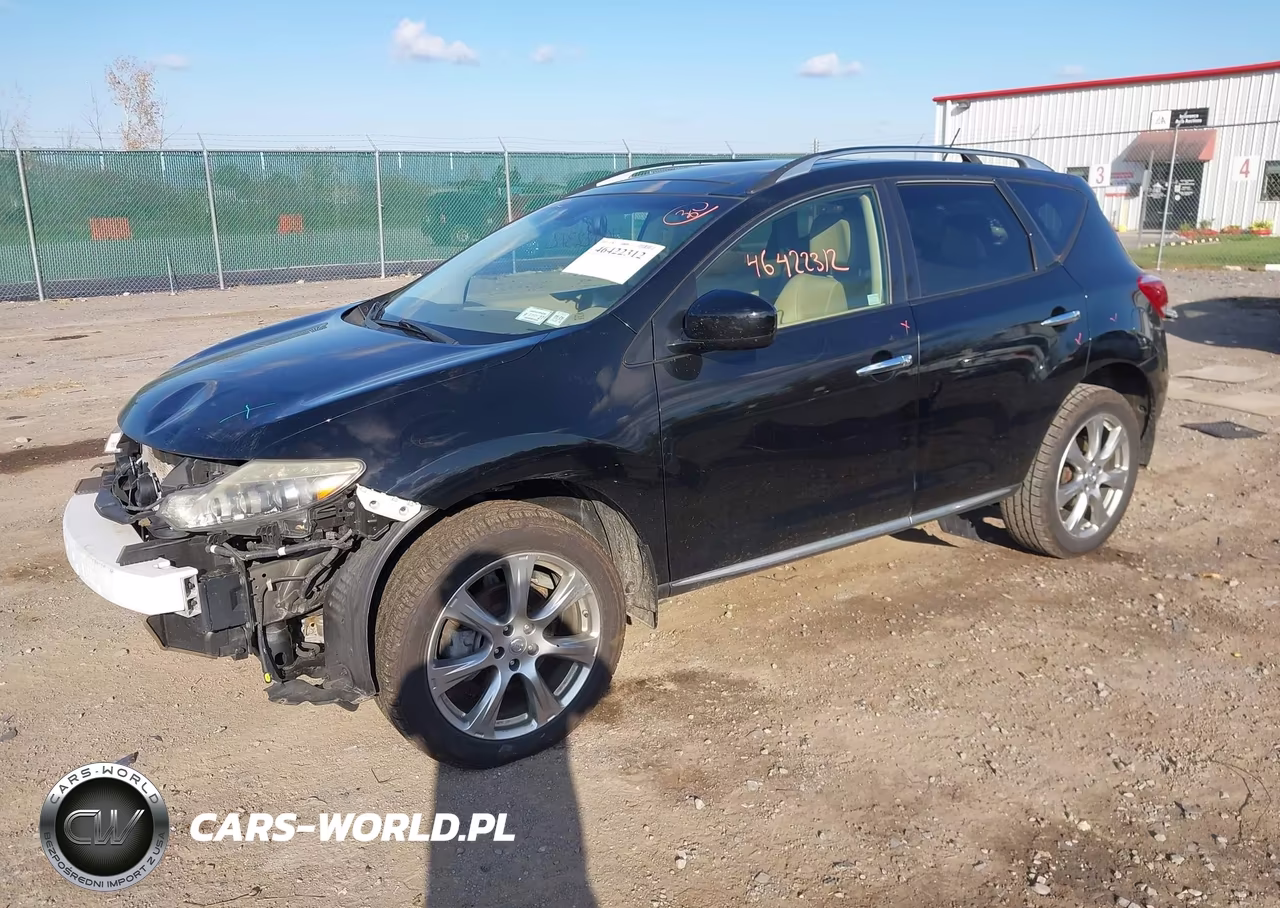 2013 Nissan Murano Le VIN:JN8AZ1MW7DW303931 - 2