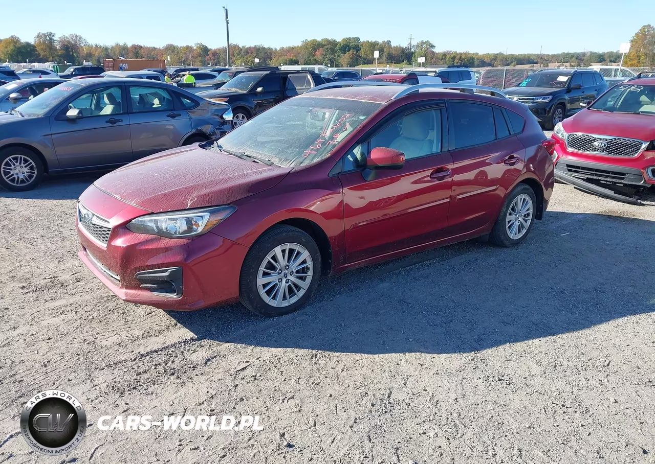 2017 Subaru Impreza 2.0I Premium VIN:4S3GTAB66H3707286 - 2
