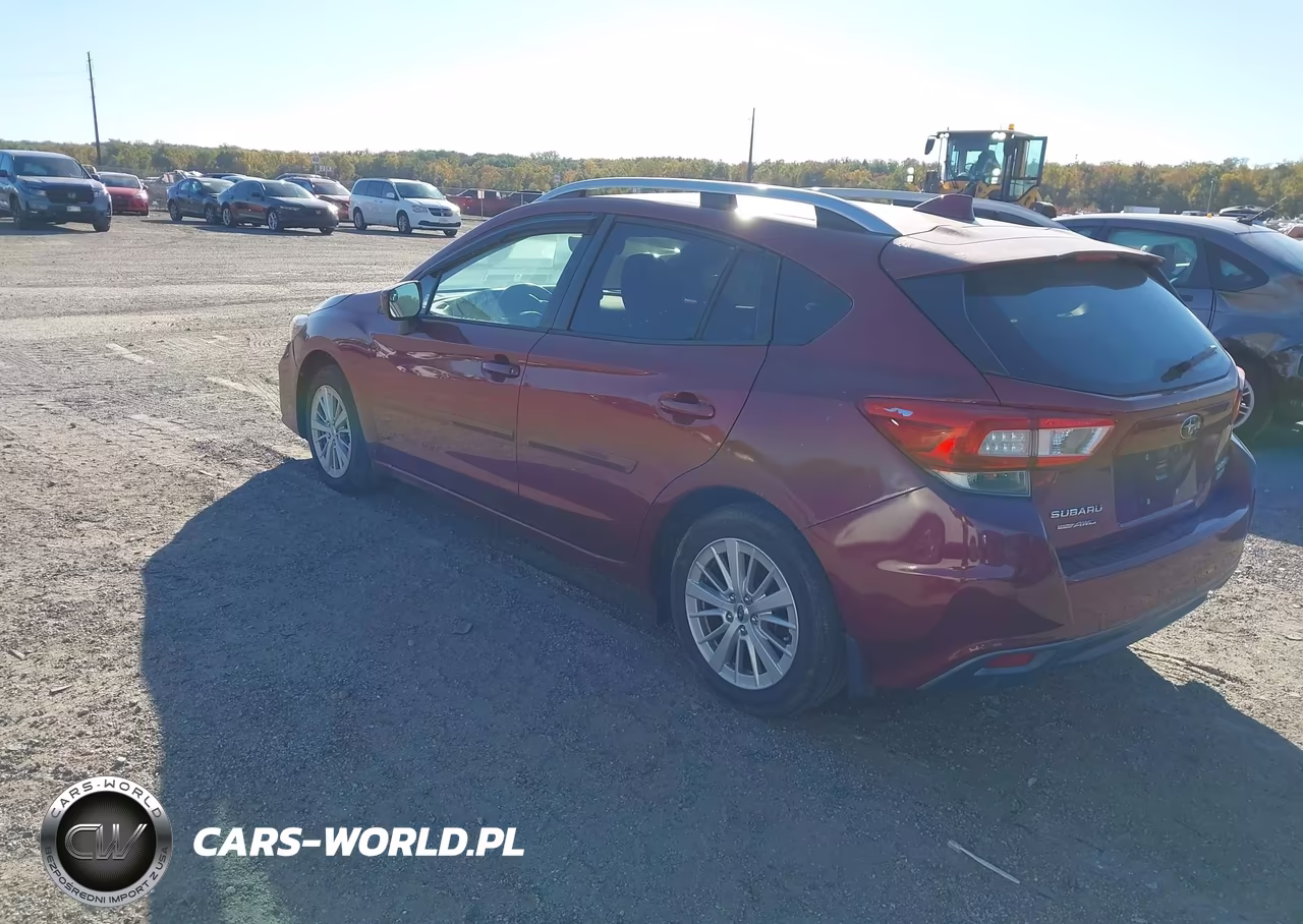 2017 Subaru Impreza 2.0I Premium VIN:4S3GTAB66H3707286 - 3