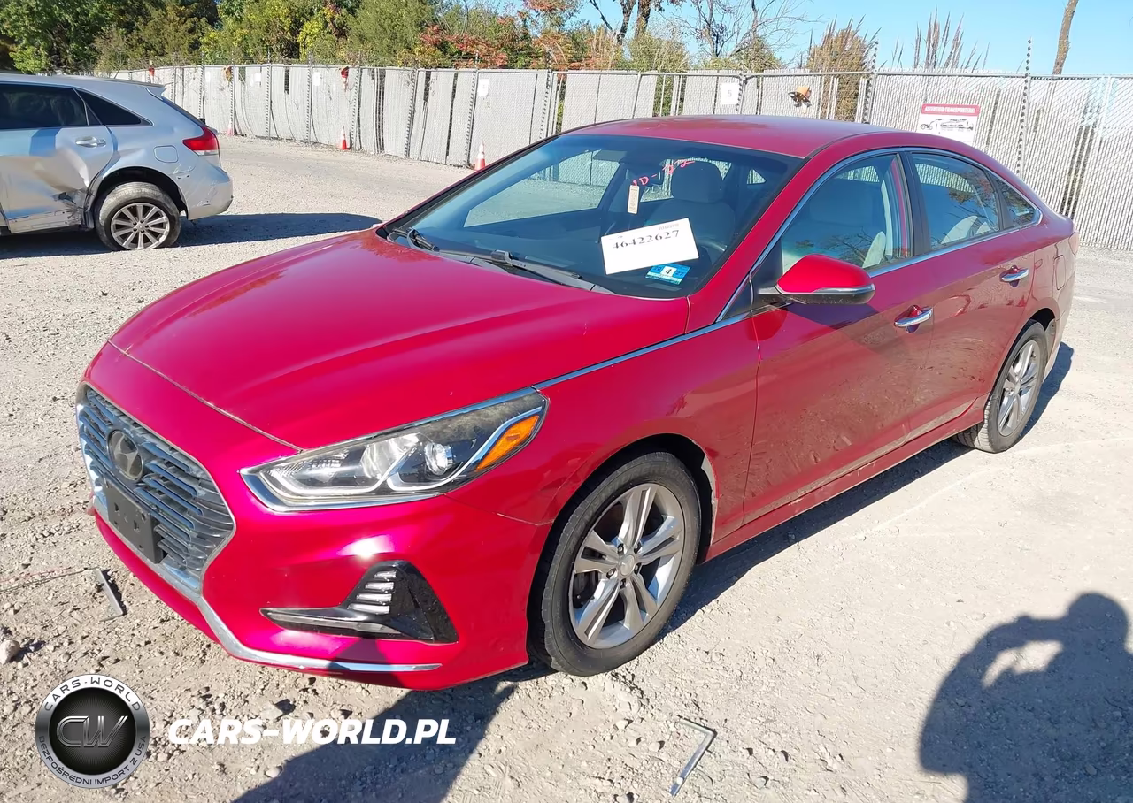 2018 Hyundai Sonata Sel VIN:5NPE34AF9JH635486 - 2
