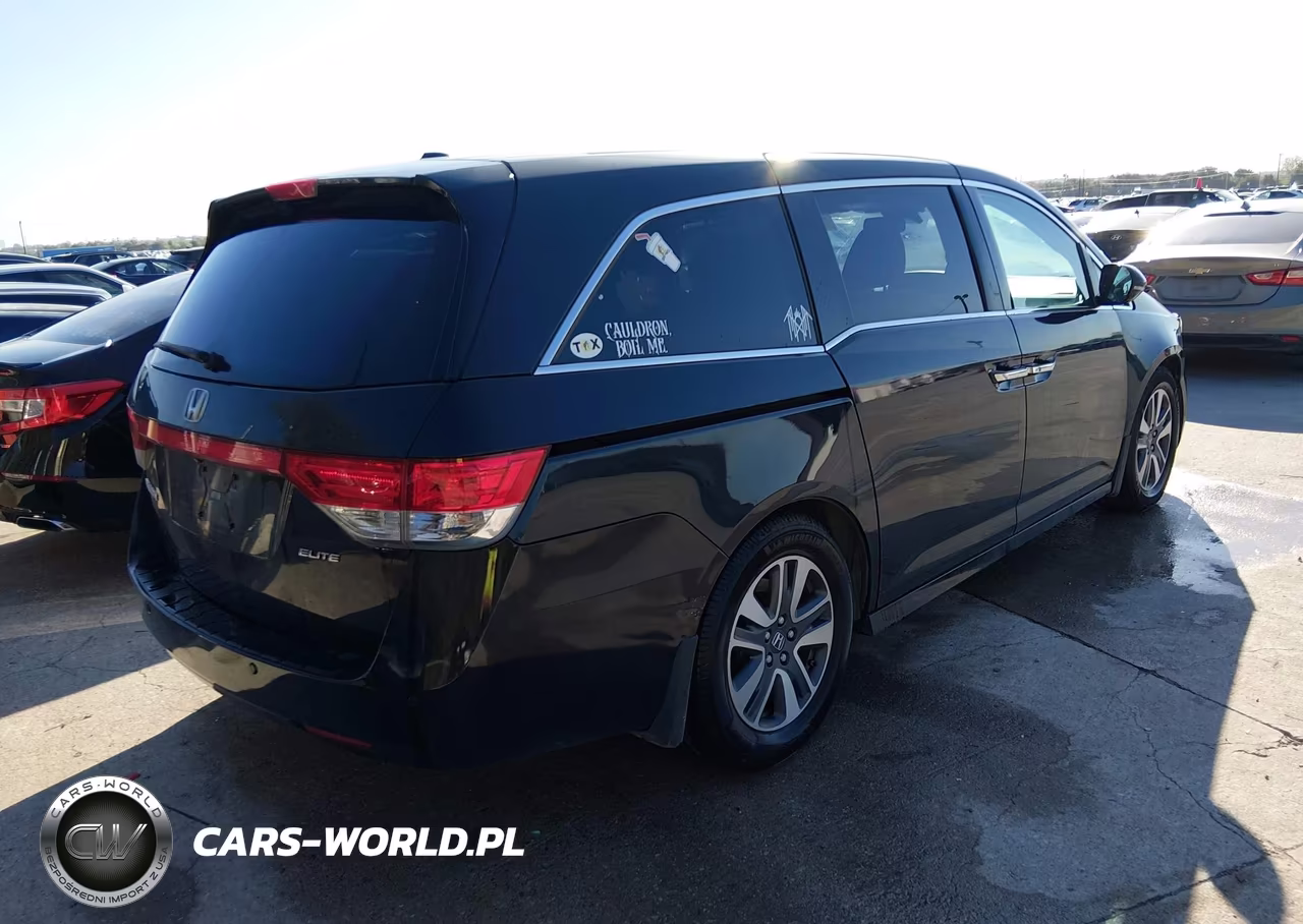 2016 Honda Odyssey Touring-Touring Elite VIN:5FNRL5H95GB153550 - 4