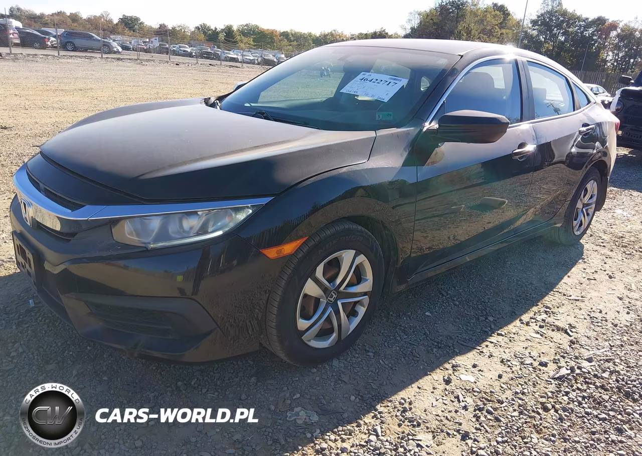 2017 Honda Civic Lx VIN:19XFC2F54HE053951 - 2