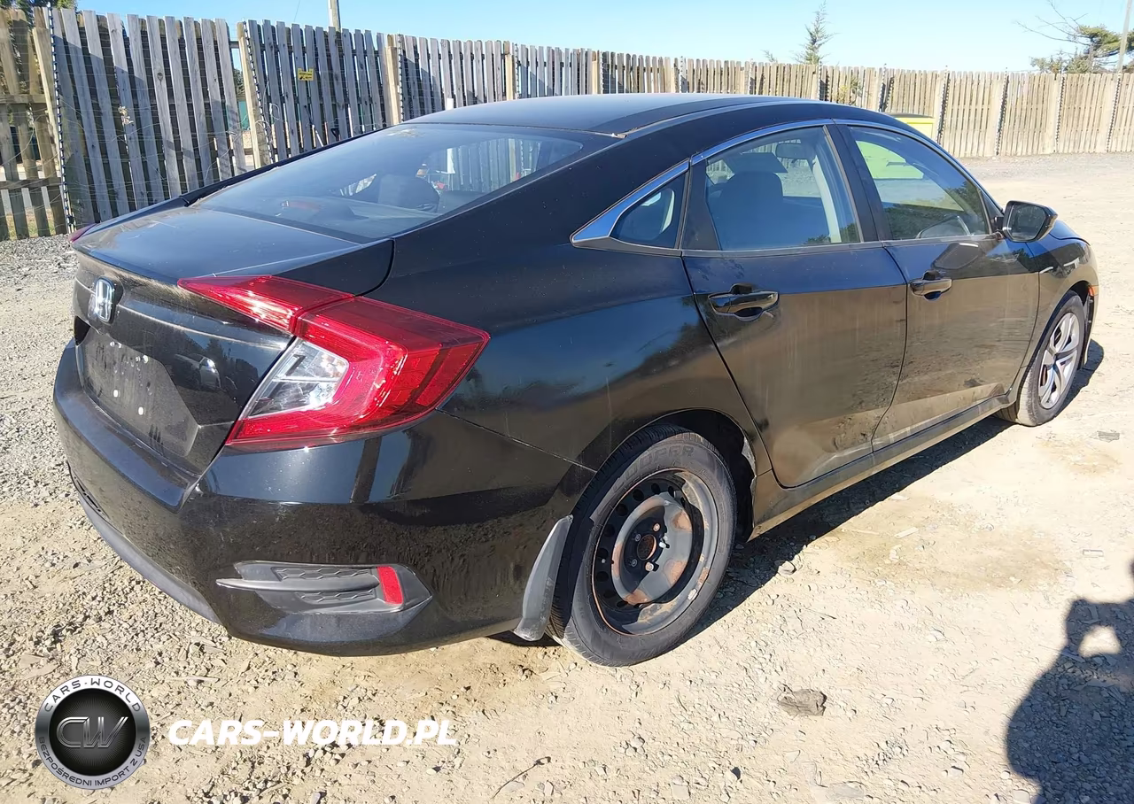 2017 Honda Civic Lx VIN:19XFC2F54HE053951 - 4