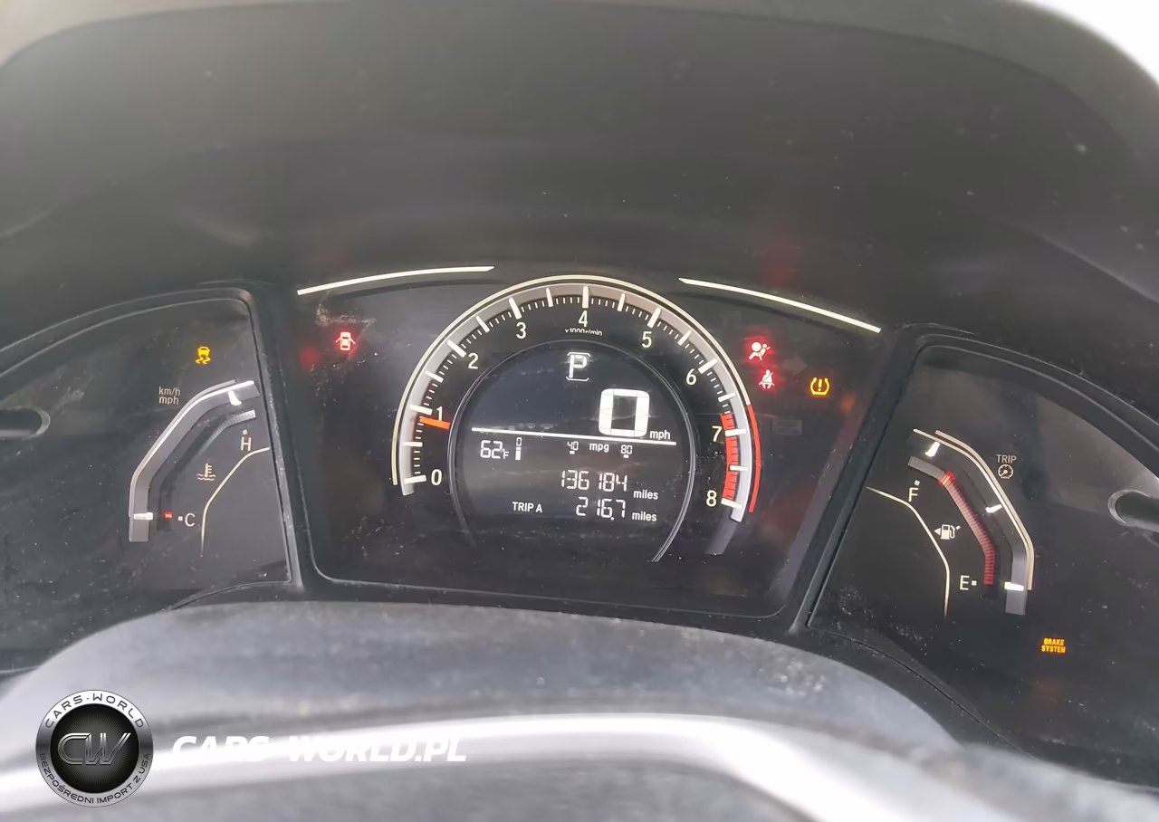 2017 Honda Civic Lx VIN:19XFC2F54HE053951 - 7