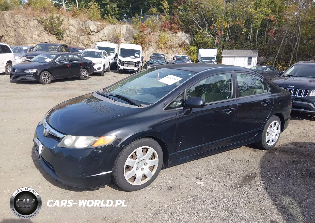 2007 Honda Civic Lx VIN:2HGFA16597H313295 - 2